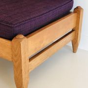 Oak bench by Guillerme and Chambron for “Votre maison”, France 1960s