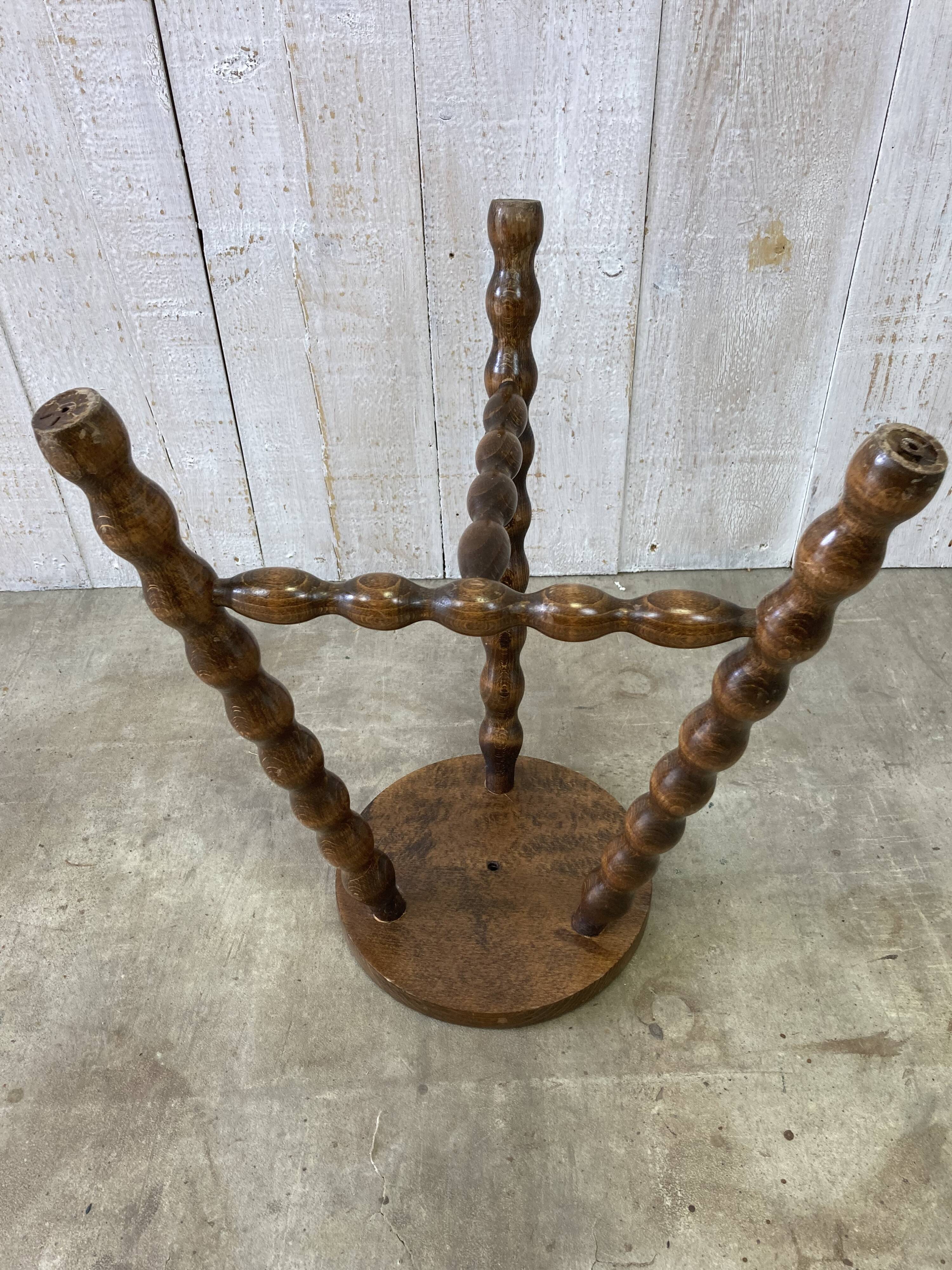 Vintage tripod stool