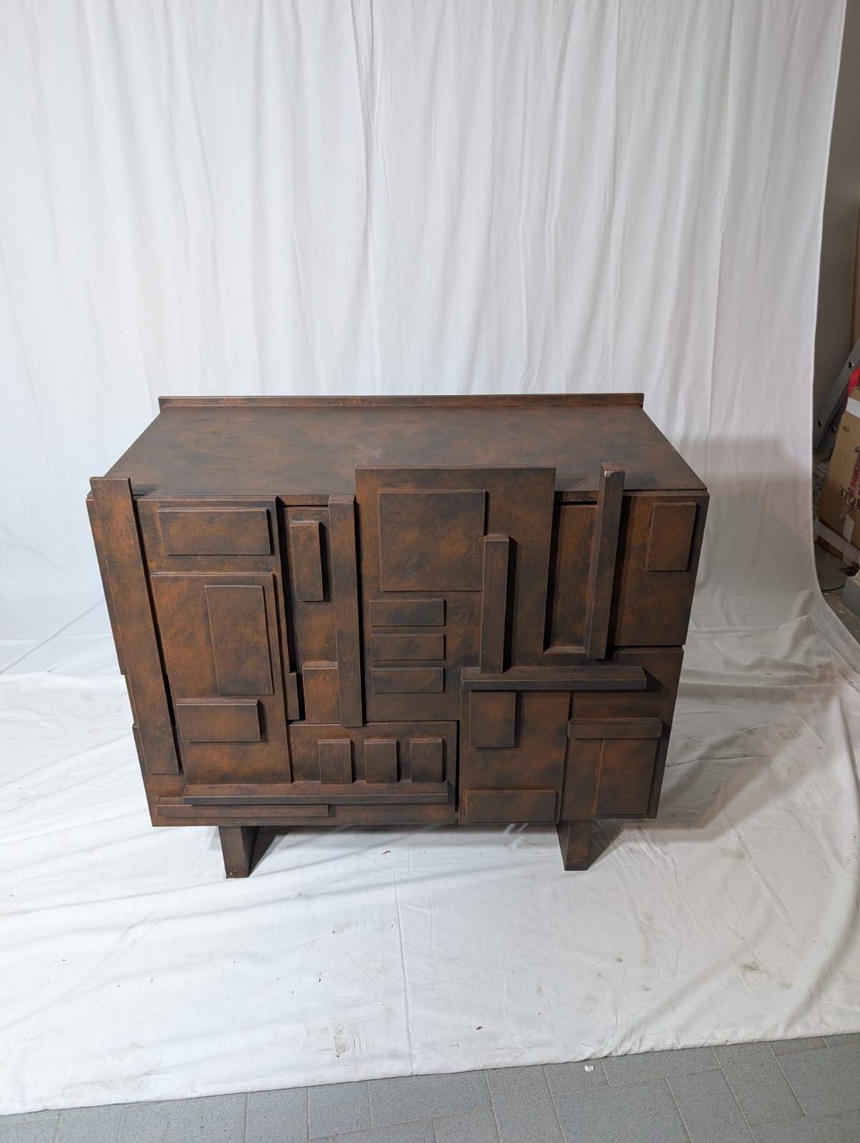 Italian Brutalist Sideboard, 90s