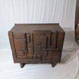 Italian Brutalist Sideboard, 90s