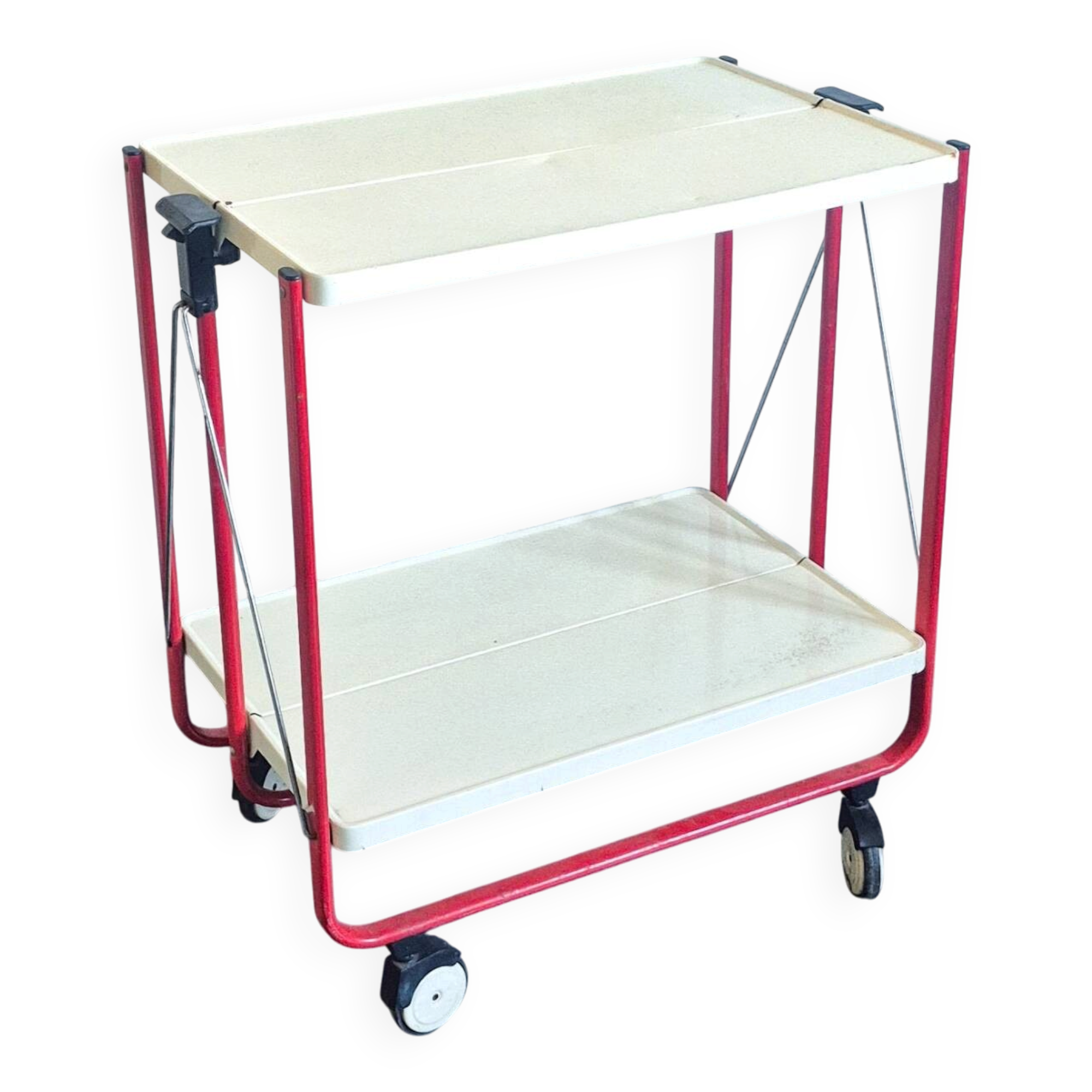 Dessert sideboard design Louis Lucien Lepoix vintage 80s