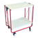 Desserte plainte design Louis Lucien Lepoix vintage 80s