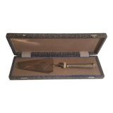 Old pie shovel silver metal