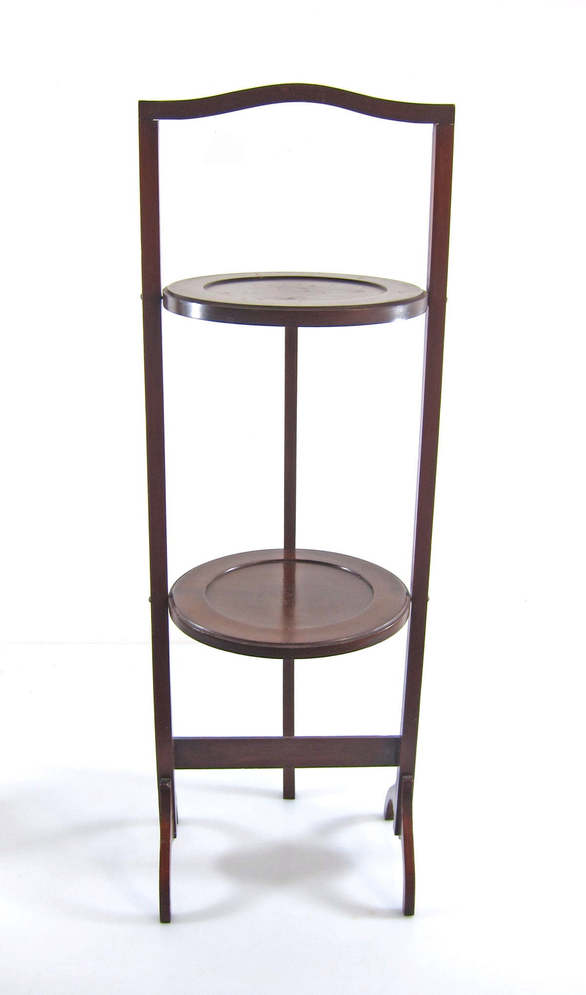 Mahogany vintage Jugendstil antique high tea cake stand 19th century