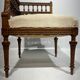Napoleon III style corner chair