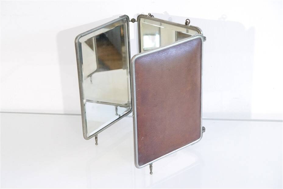 Vintage triptych mirror 1950