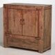 Small antique two-door cabinet (circa 1900) #52