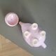 Théière éléphant rose de la faïencerie Sainte Radegonde