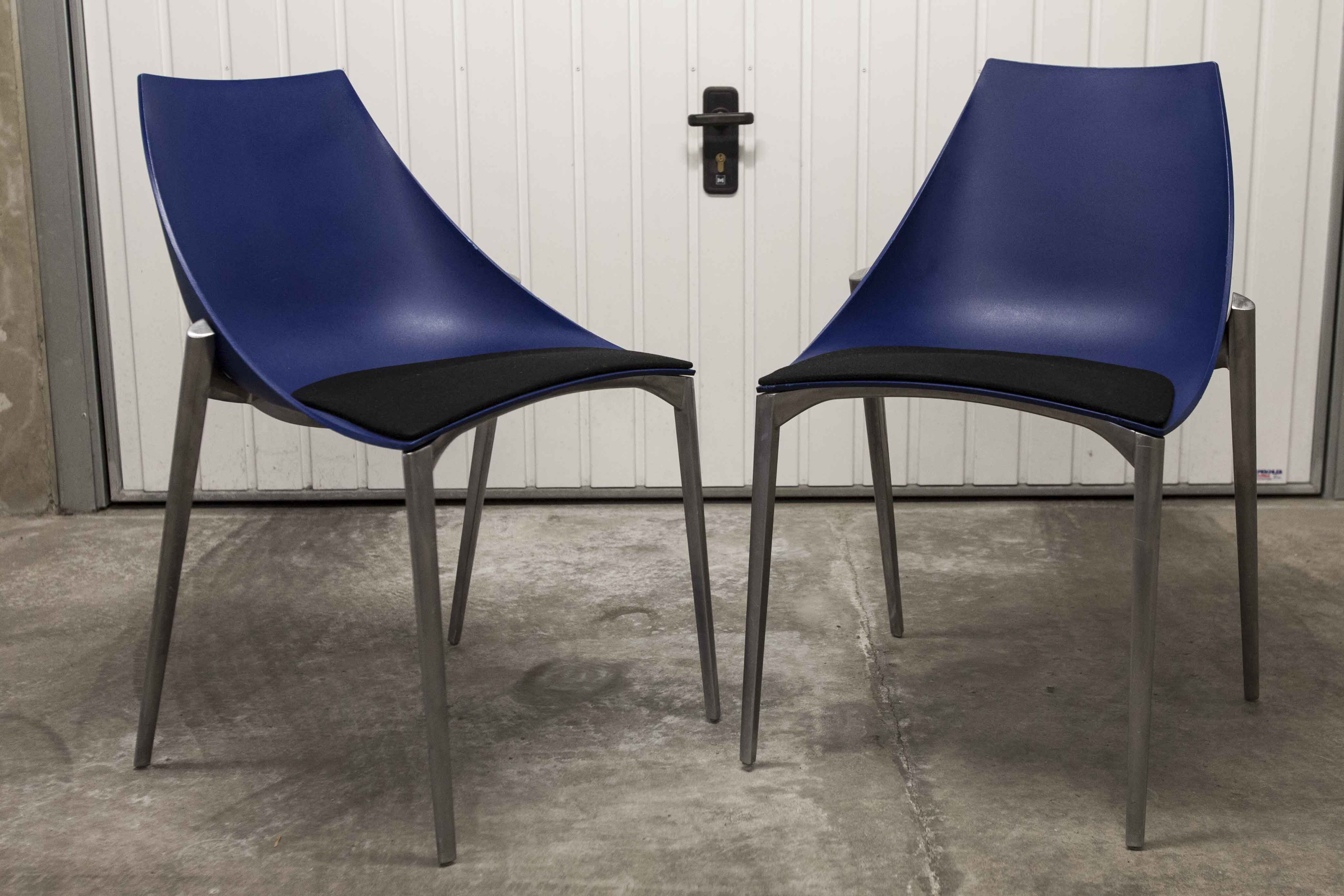 Pair of Hoop chairs designed by Marco Maran for Parri