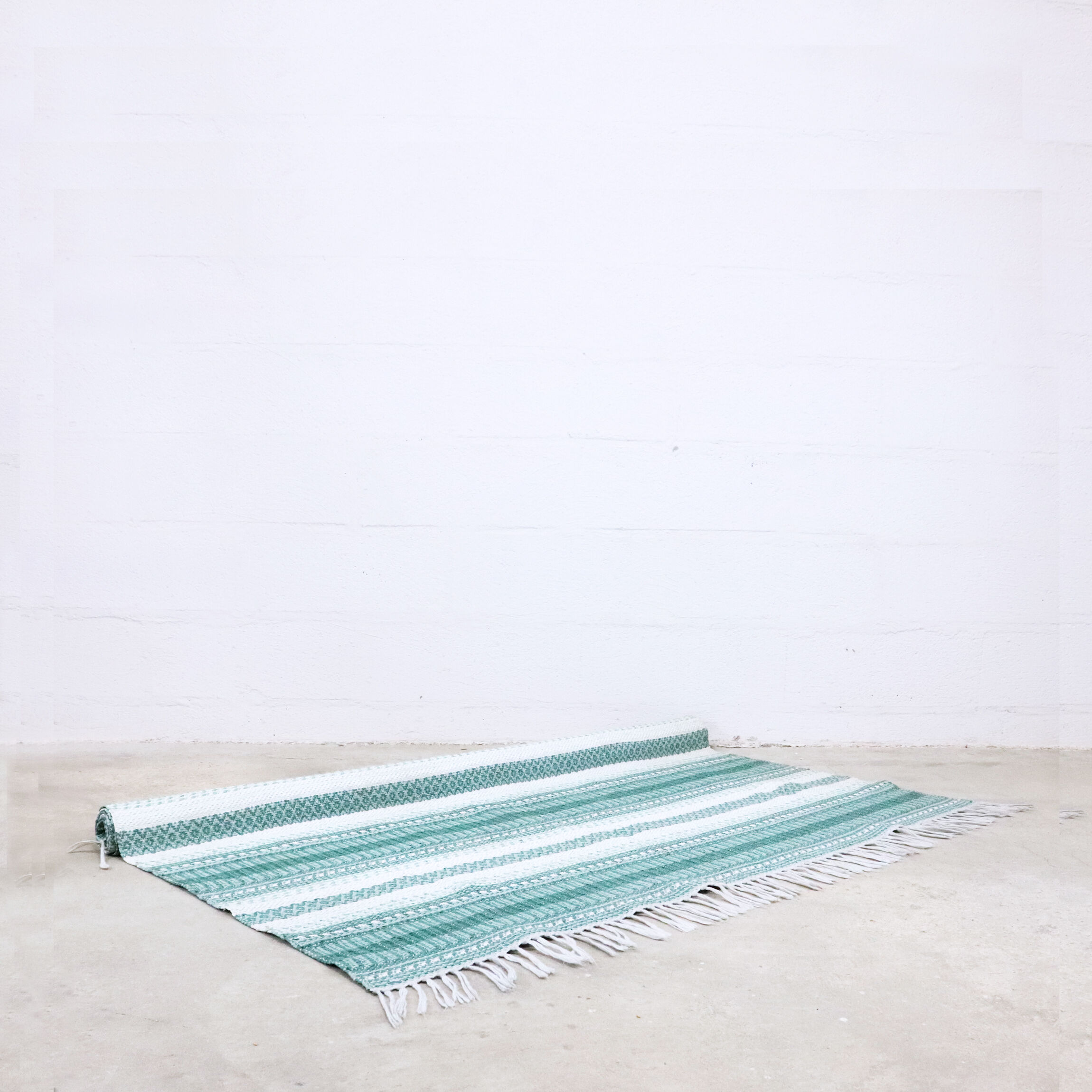 Matta No.14, woven plastic, 200 x 145 cm