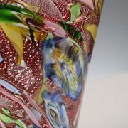 Vintage Murano glass vase, made in Italy, 20th century.