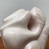 Vintage postmodern stone sculpture