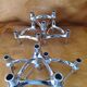 Nagel/stoff modular candle holders (6) vintage