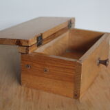 Wooden sewing box