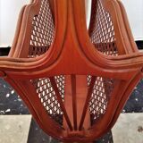 Wooden Art Nouveau magazine holders