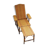 Rattan long chair