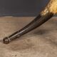Tabouret en corne de vache victorien du 19e siècle vers 1890