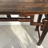 Ancient Chinese elm console