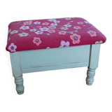 Footrest with storage.