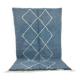 Handmade wool Berber rug 260 x 155 cm