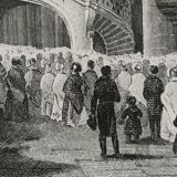 Engraving from 1810 of "Saint Etienne-Du-Mont"