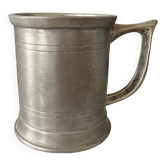 Chope à bière en étain - Étains de Paris