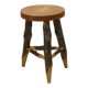 Old Wabi Sabi Beechwood stool / side table