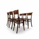 Set of six Authentic antique bentwood chairs, Antonio Volpe