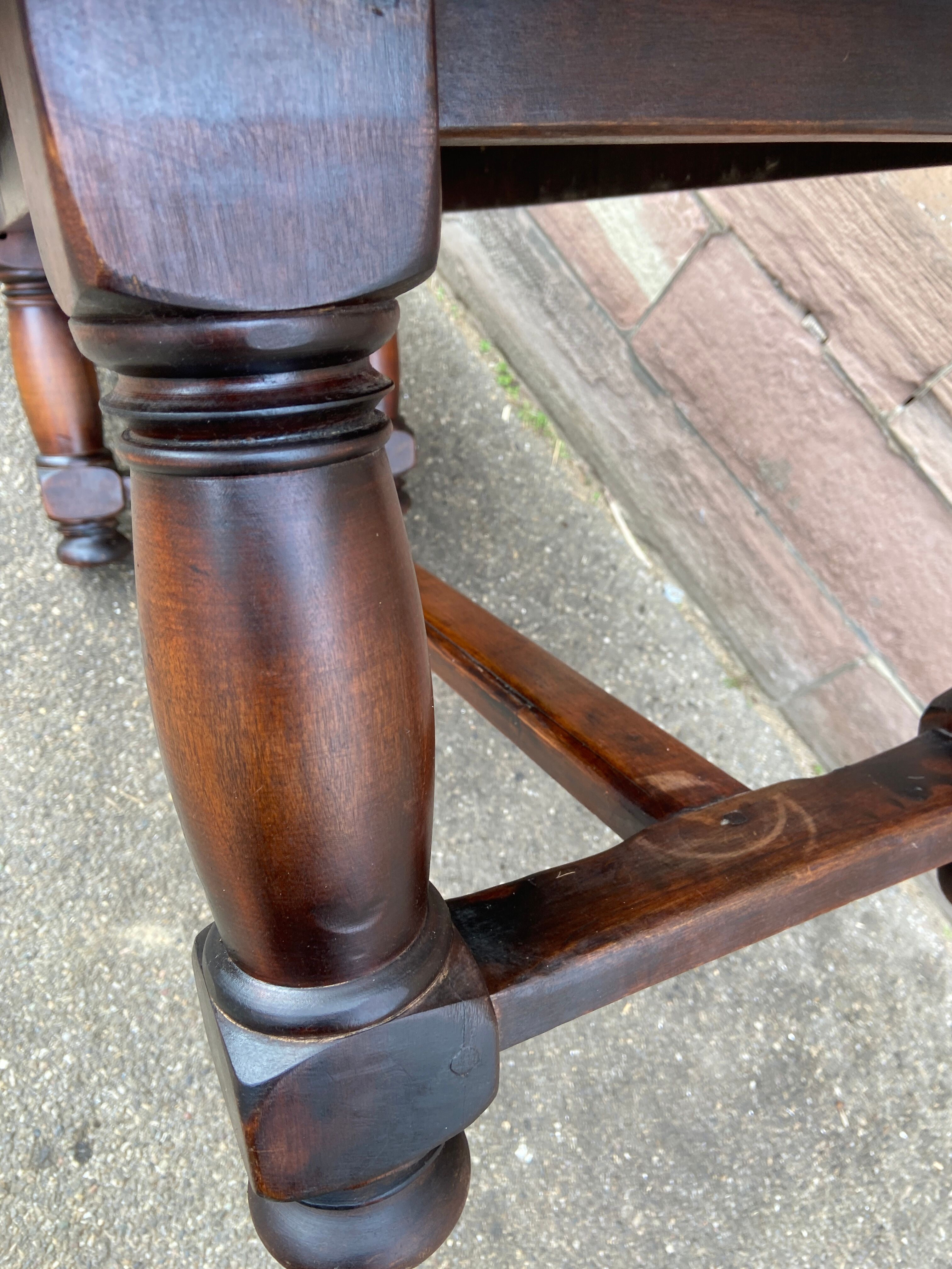 Vintage lava stone coffee table 60s