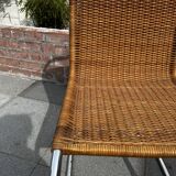Chairs by Mies Van der Rohe, canework