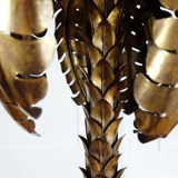 70's palm table lamp
