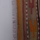 Vintage Turkish rug from Oushak, hand-woven 166x369 cm