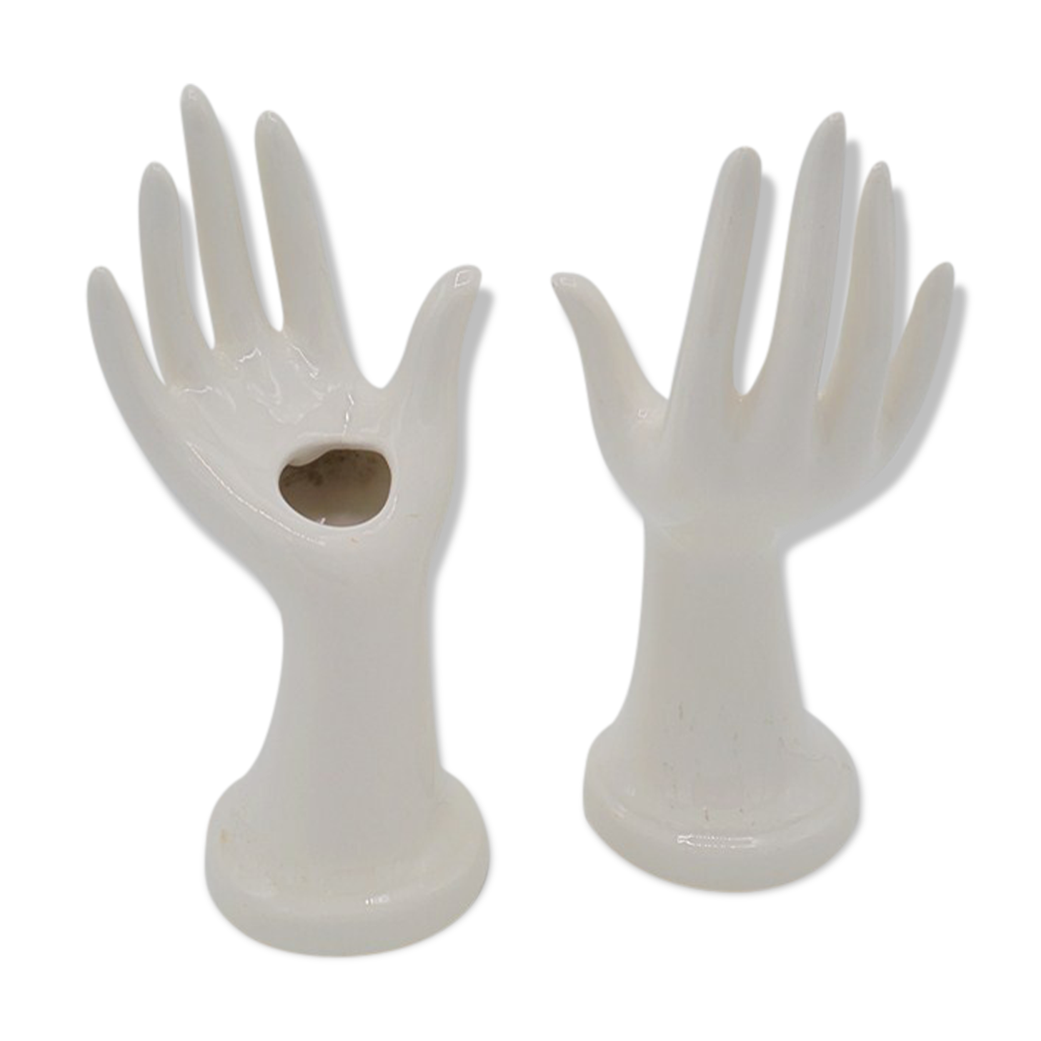 Duo de vases soliflores ou baguiers