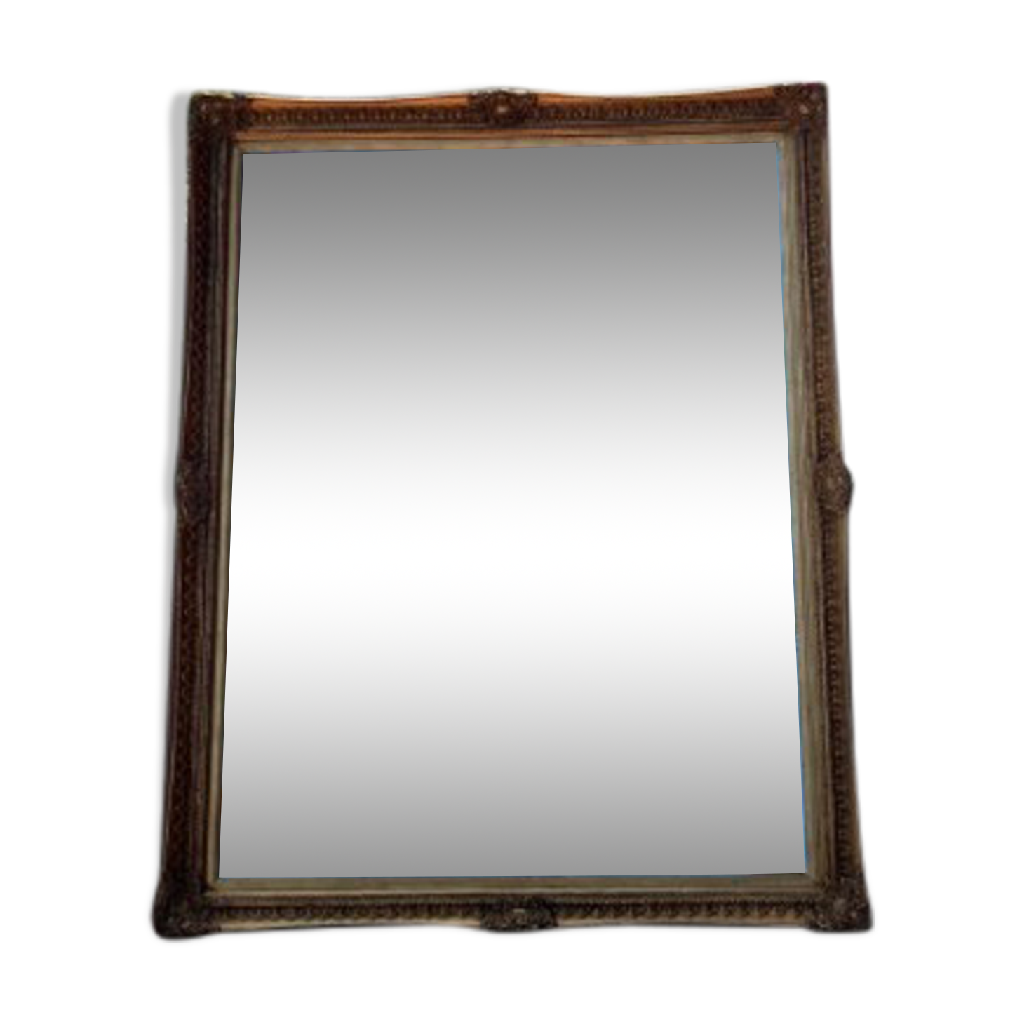 Golden mirror, beveled