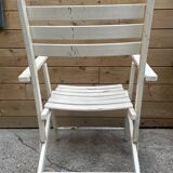 Folding garden armchair, 50s