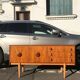 Teak sideboard of the 1960s/70s - L. 150 cm
