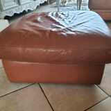 Heater and its vintage footrest rock bobois