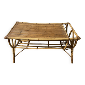 table basse en rotin,