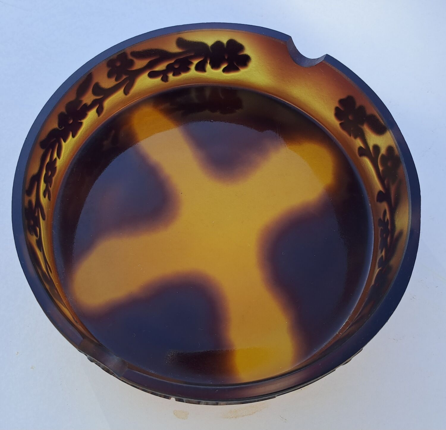 Ashtray glass paste Le Vianne