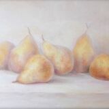 Oil paint with paint. Contemporary winery.