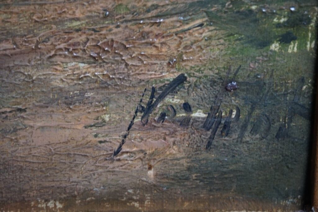 Painting "Flemish Landscape."