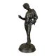 Narcisse, bronze d’après l’antique