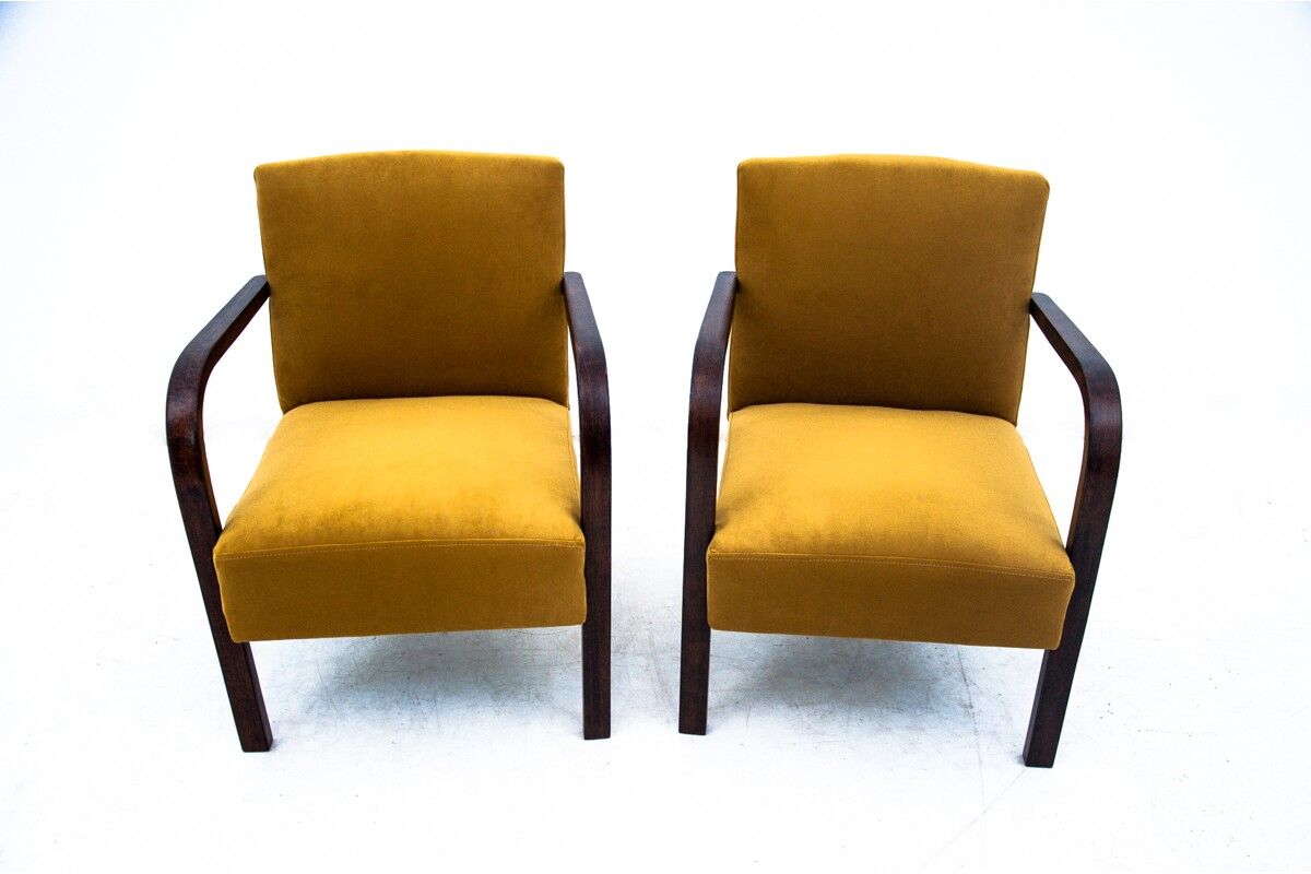 Set of armchairs, Poland, mid-20th century