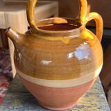 Yellow glazed jug