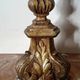 Antique gilded wooden candlestick Louis XIV - XVIII century