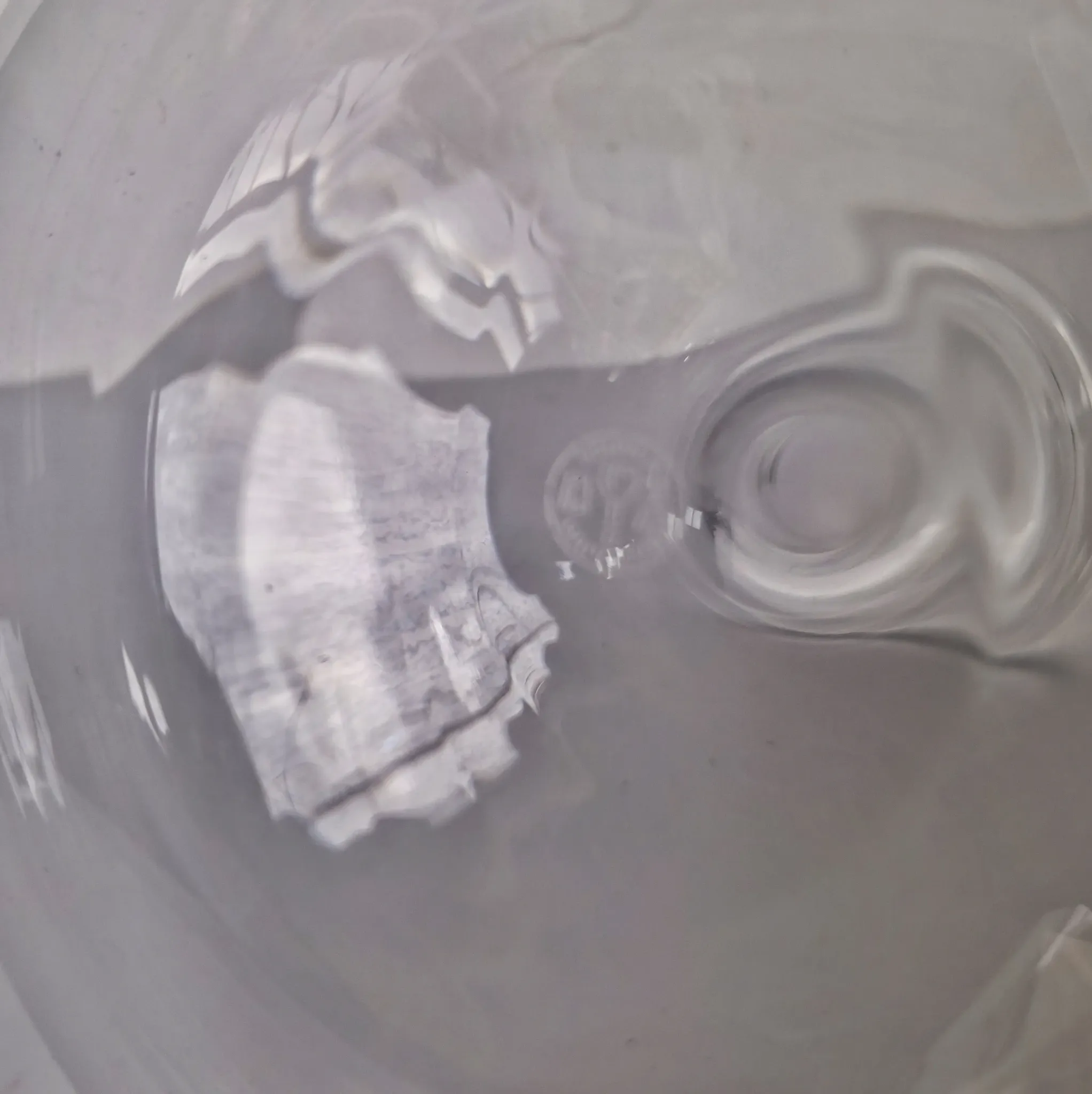 Crystal decanter carafe model Œunol.