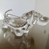Crystal "dachshund" catchall, 1970