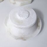 pair of alabaster columns