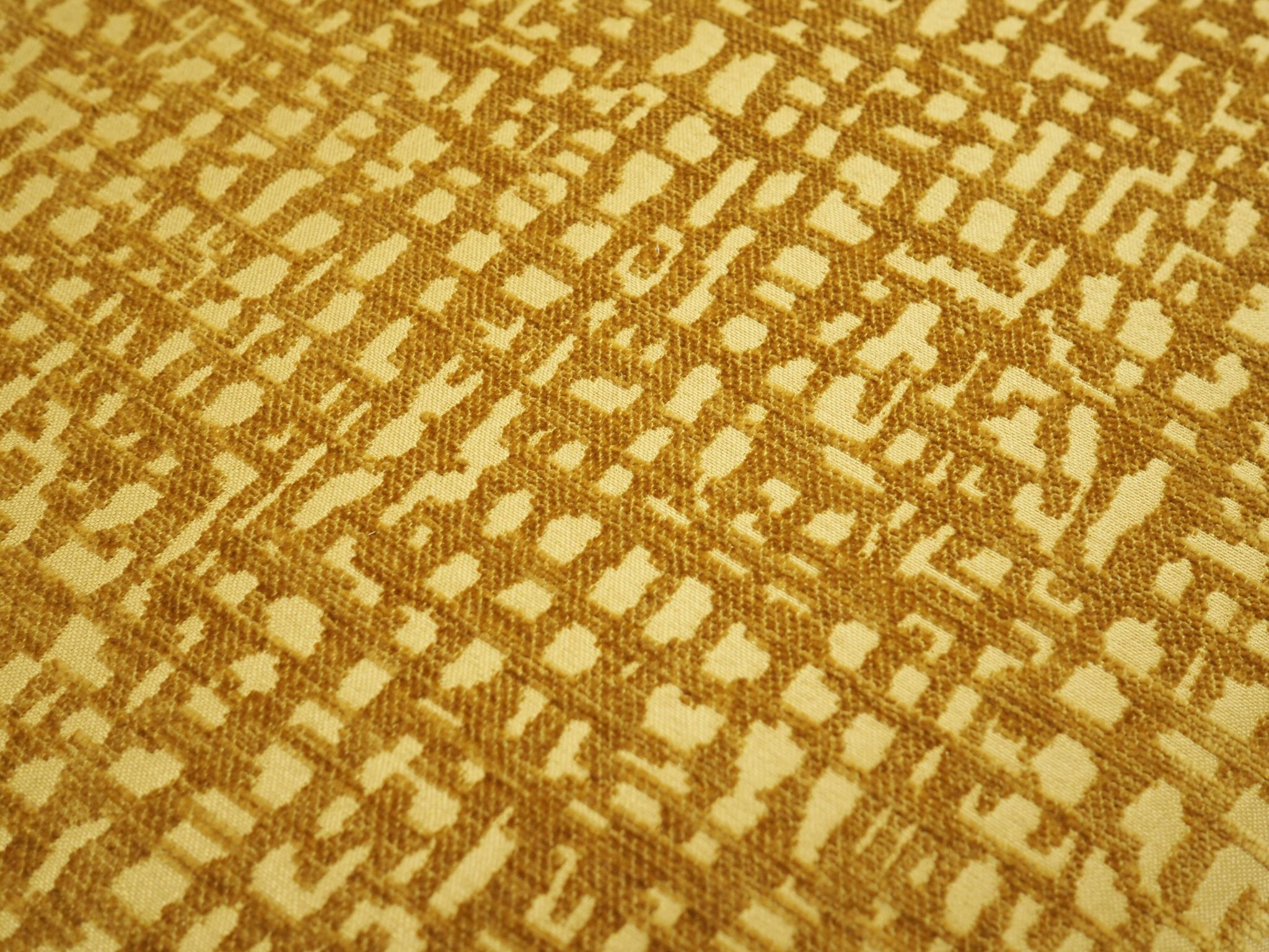 Canapé moutarde, design danois, années 60, designer : Hans Olsen