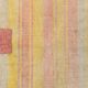 5x7 Pink & Yellow Striped Vintage Kilim Rug, 147x229Cm